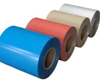 Koulè kouvwi galvanize Gi Steel bobin