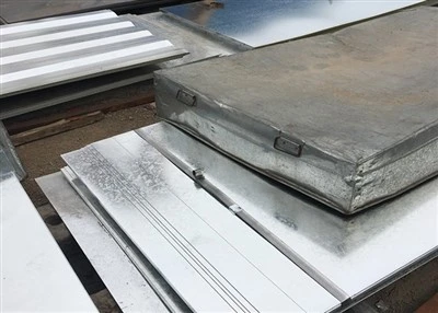 Elektwo galvanize fèy asye 5mm
