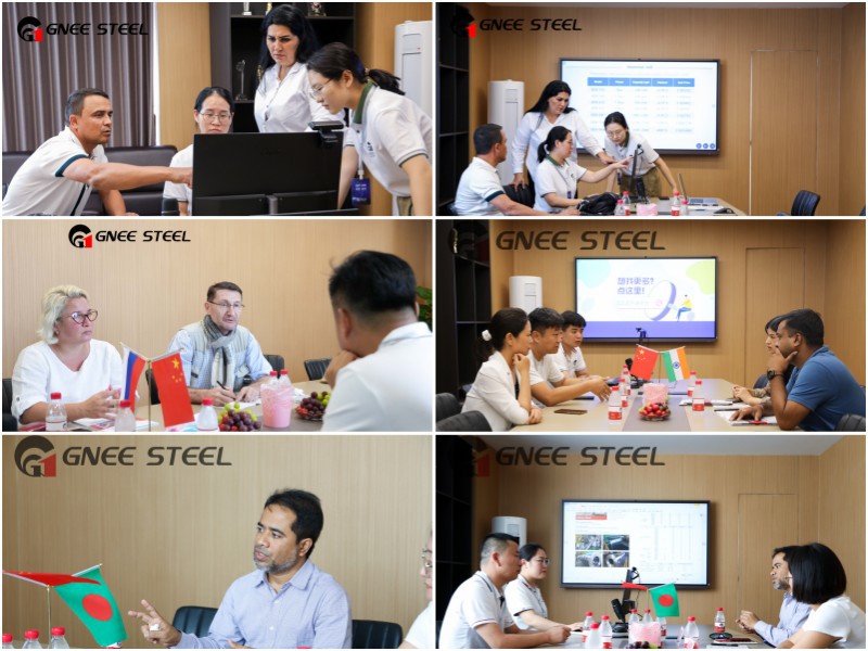 Gnee Customer visit Gnee Customer visit